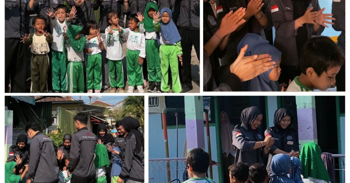 Mahasiswa Administrasi Rumah Sakit STIKES Maboro Gelar Penyuluhan PHBS dan Cuci Tangan di TK Al-Muslimun