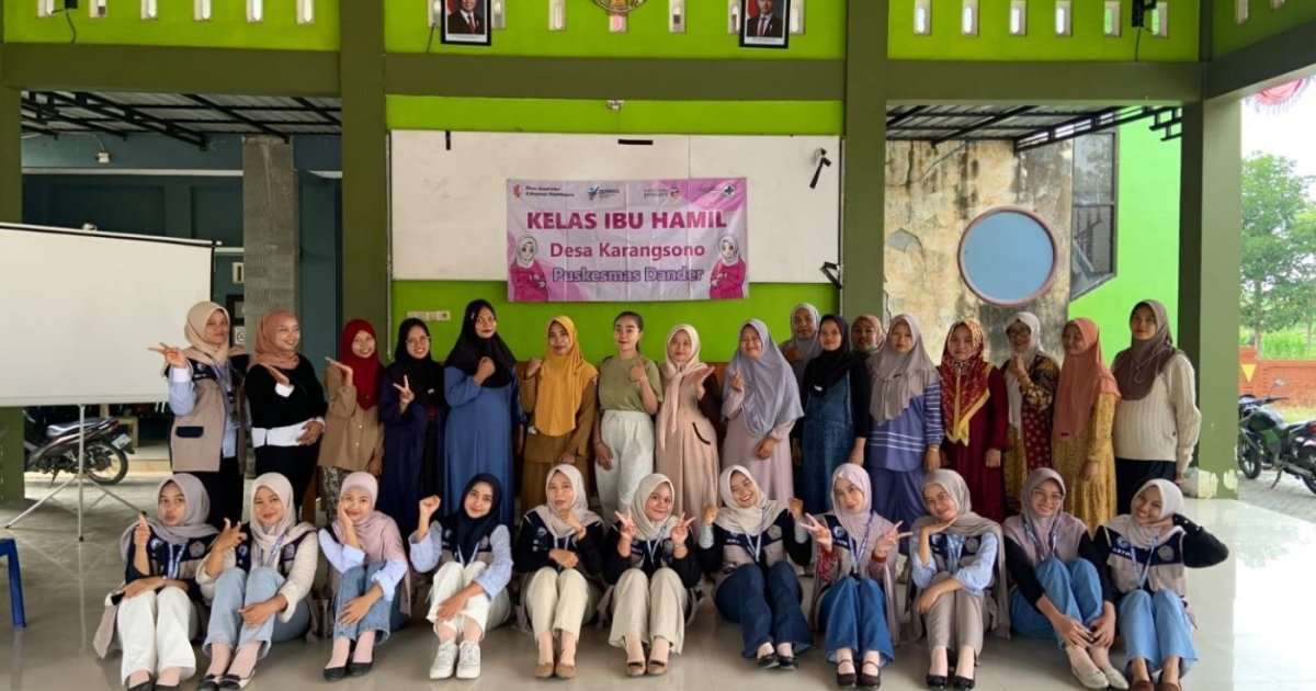 Mahasiswa KKN STIKes Muhammadiyah Bojonegoro Gelar Edukasi Gizi Seimbang dan Demonstrasi Memasak bagi Ibu Hamil di Desa Karangsono