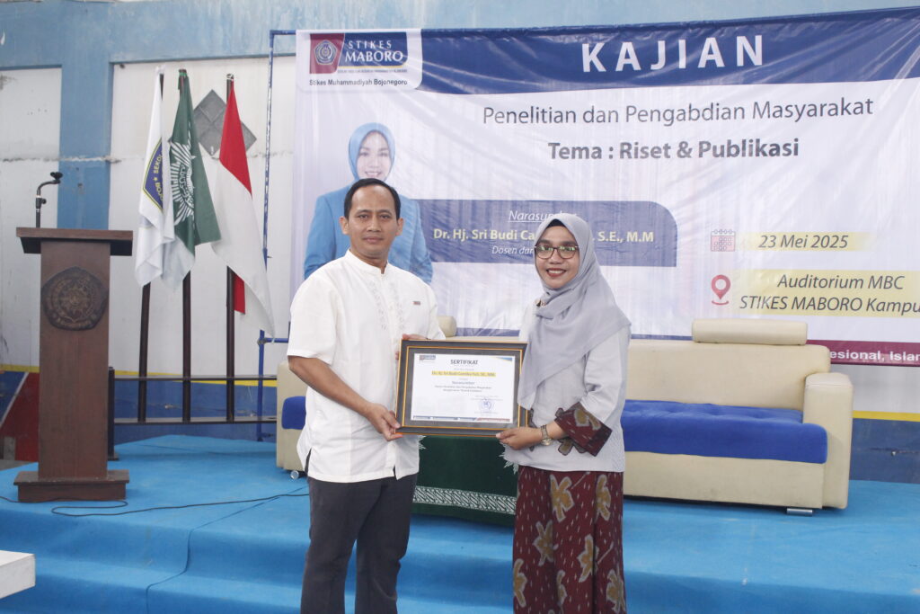 STIKes Muhammadiyah Bojonegoro Gelar Kajian Penelitian dan Pengabdian Masyarakat Bertema “Riset dan Publikasi”